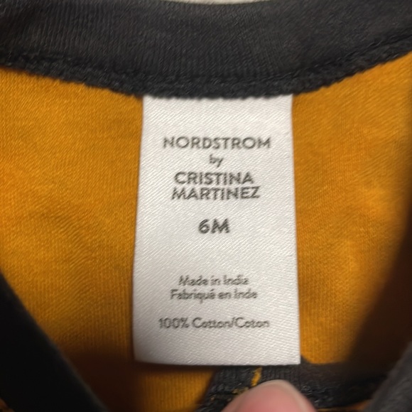 Nordstrom by Cristina Martinez baby sleeper size 6 month - Picture 2 of 4